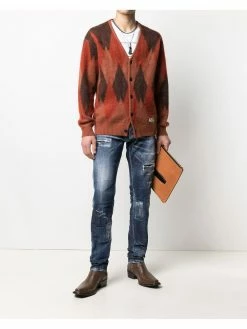 Dsquared2 jean bootcut à effet usé