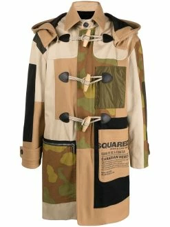 Dsquared2 manteau à imprimé camouflage