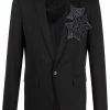 Dsquared2 veste de costume à détail appliqué