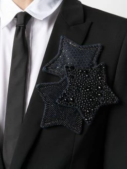 Dsquared2 veste de costume à détail appliqué