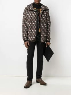 Dsquared2 coupe-vent à logo imprimé all-over