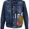 Dsquared2 veste en jean à logo