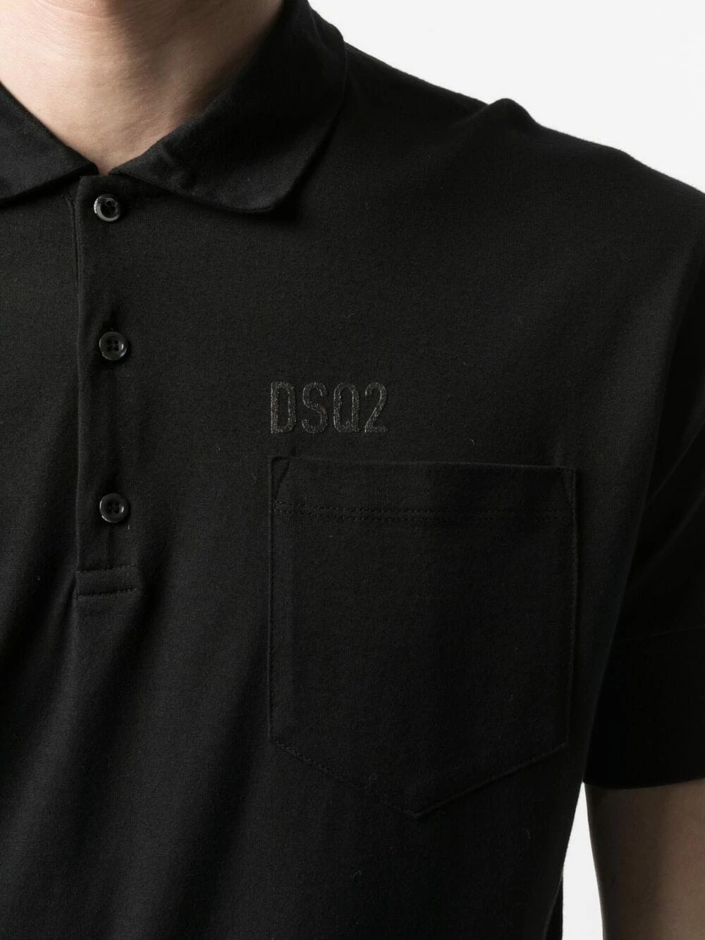 Faible Prix Dsquared2 Polo à logo poitrine polos homme 7 Dsquared2 polo à logo poitrine