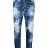 Dsquared2 jean à effet usé