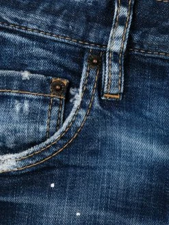 Dsquared2 jean à effet usé