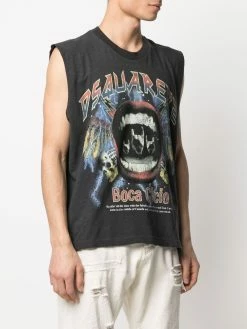 Dsquared2 débardeur à logo imprimé