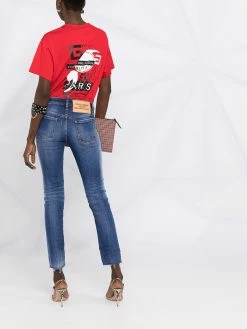 Dsquared2 jean skinny à effet délavé