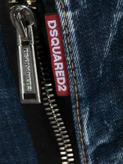 Dsquared2 jean à effet délavé