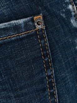 Dsquared2 jean à effet délavé