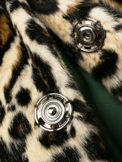 Dsquared2 Manteau à motif léopard Prix Malin manteaux à simple boutonnage femme 15 Dsquared2 manteau à motif léopard