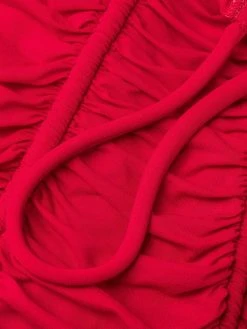 Dsquared2 robe courte ajustée à design froncé