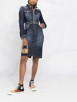 Dsquared2 robe-chemise en jean