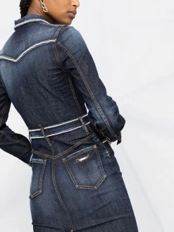 Dsquared2 robe-chemise en jean