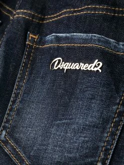 Dsquared2 robe-chemise en jean