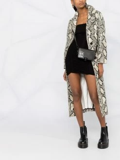 Dsquared2 robe courte ajustée à design froncé