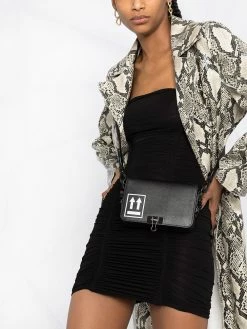 Dsquared2 robe courte ajustée à design froncé