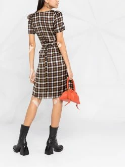 Dsquared2 robe à carreaux