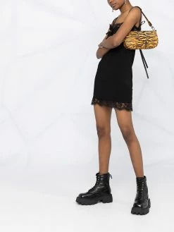 Dsquared2 robe-nuisette à bordure en dentelle