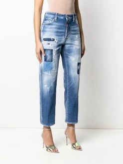 Dsquared2 jean Boston à effet usé