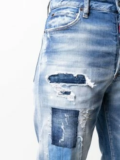 Dsquared2 jean Boston à effet usé
