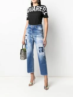 Dsquared2 jean Boston à effet usé