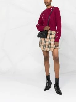 Dsquared2 pull à ornements en cristal