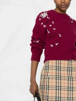 Dsquared2 pull à ornements en cristal