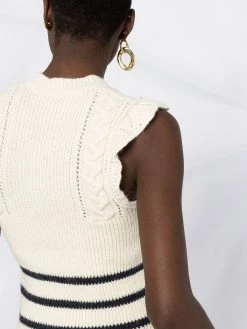 Dsquared2 haut en maille à volants