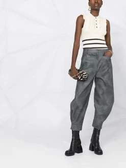 Dsquared2 haut en maille à volants