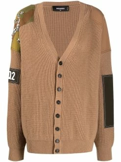 Dsquared2 cardigan à ornements en cristal