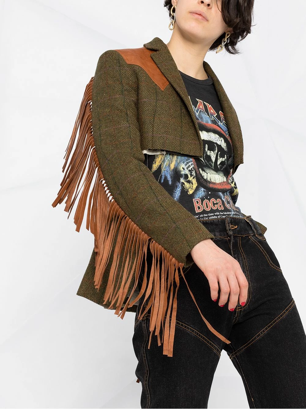 Dsquared2 Blazer à découpes Prix Allégé blazers femme 7 Dsquared2 blazer à découpes