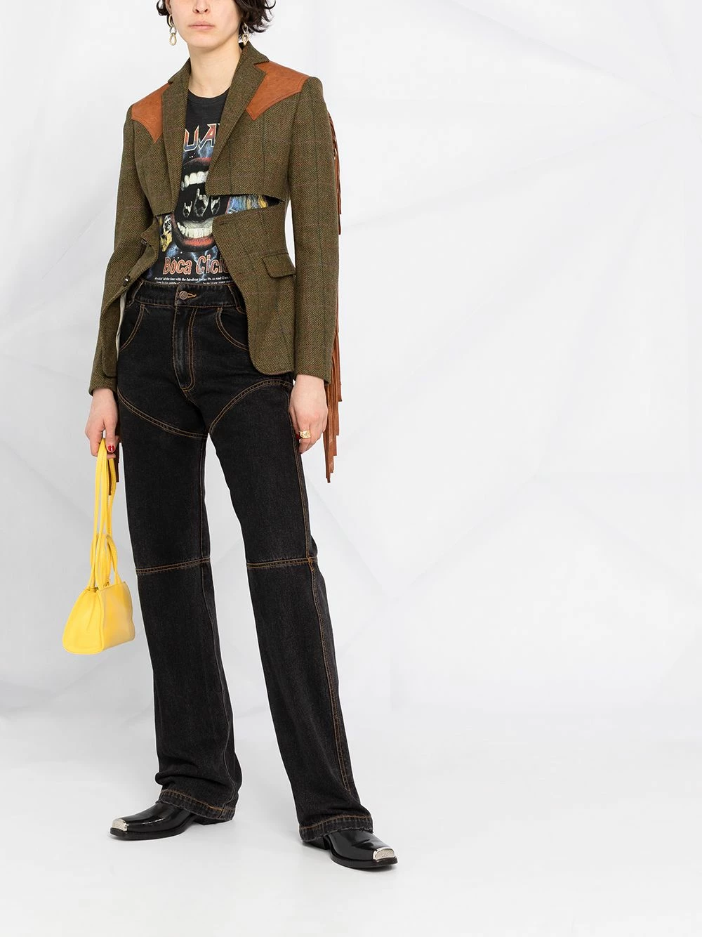 Dsquared2 Blazer à découpes Prix Allégé blazers femme 4 Dsquared2 blazer à découpes