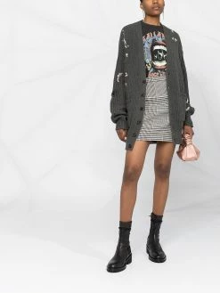 Dsquared2 cardigan à ornements en cristal