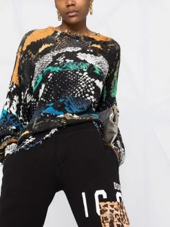 Dsquared2 pantalon de jogging Icon à poche contrastante