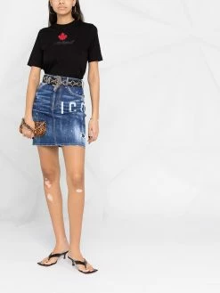 Dsquared2 jupe Icon en jean