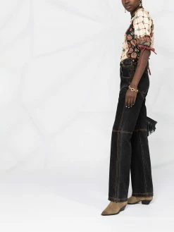 Dsquared2 blouse en soie à fleurs