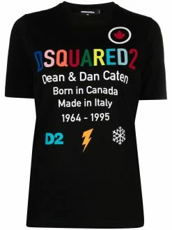 Dsquared2 t-shirt à logo imprimé