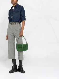 Dsquared2 pantalon crop à motif pied-de-poule