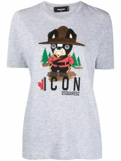 Dsquared2 t-shirt à logo imprimé