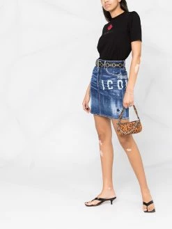 Dsquared2 t-shirt à logo embossé