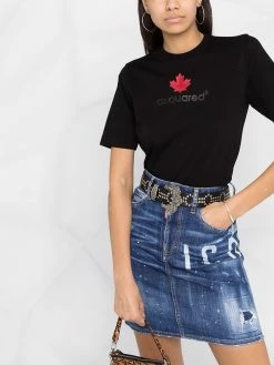 Dsquared2 t-shirt à logo embossé