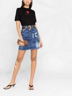 Dsquared2 t-shirt à logo embossé
