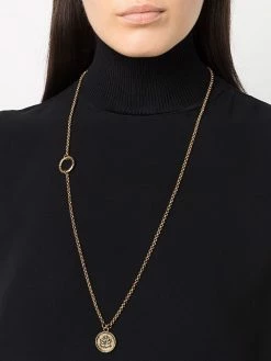 Dsquared2 collier à motif feuille d'érable