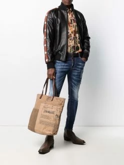 Dsquared2 sac cabas à logo imprimé