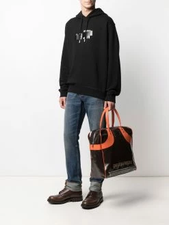 Dsquared2 sac porté épaule à logo imprimé