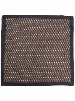 Dsquared2 foulard en soie à logo imprimé