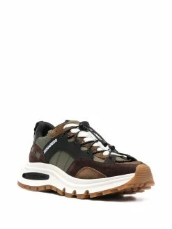 Dsquared2 baskets à design d'empiècements