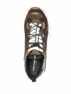 Dsquared2 baskets à design d'empiècements