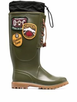 Dsquared2 bottes de pluie à patch logo