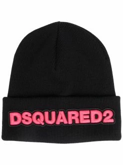 Dsquared2 bonnet à logo brodé
